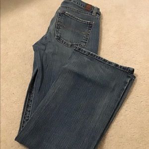 Abercrombie “Madison” stretch 4S denim flare cut